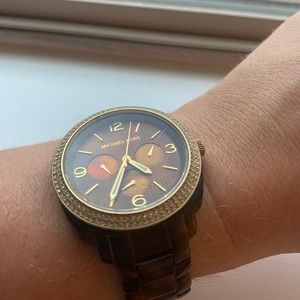 Michael Kors MK5086 tortoise shell watch